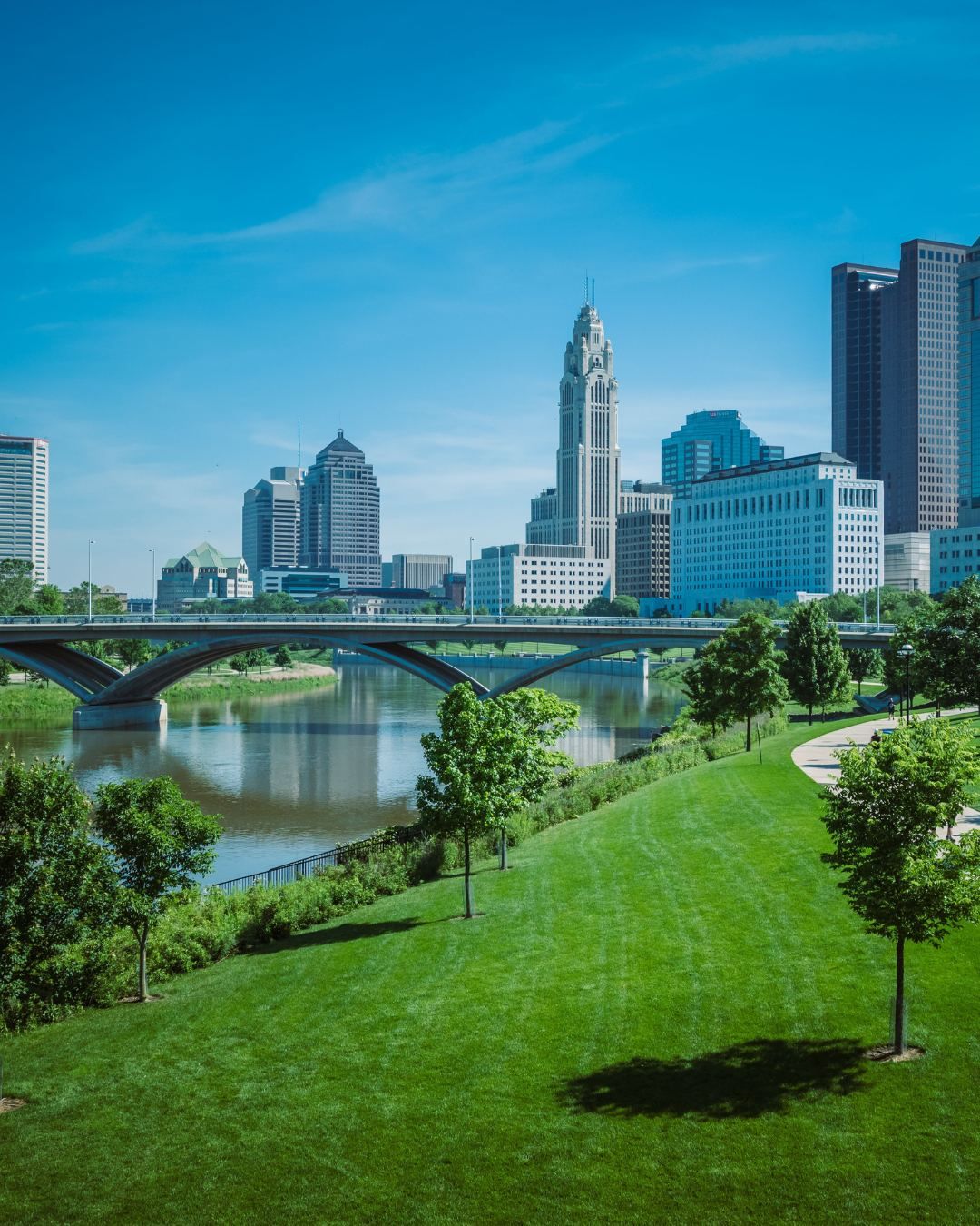 Downtown Columbus, Ohio skyline